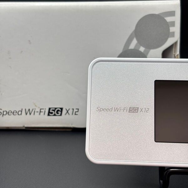 【未使用に近い】NEC Speed Wi-Fi 5G X12 NAR03 0401