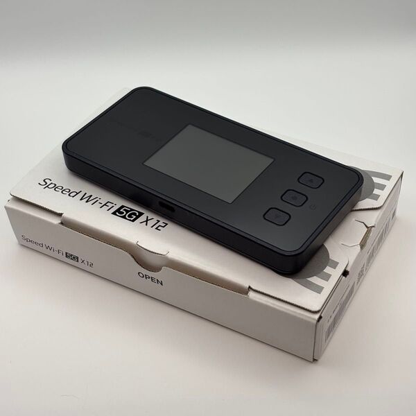 NEC Speed Wi-Fi 5G X12 SIMフリー 0335