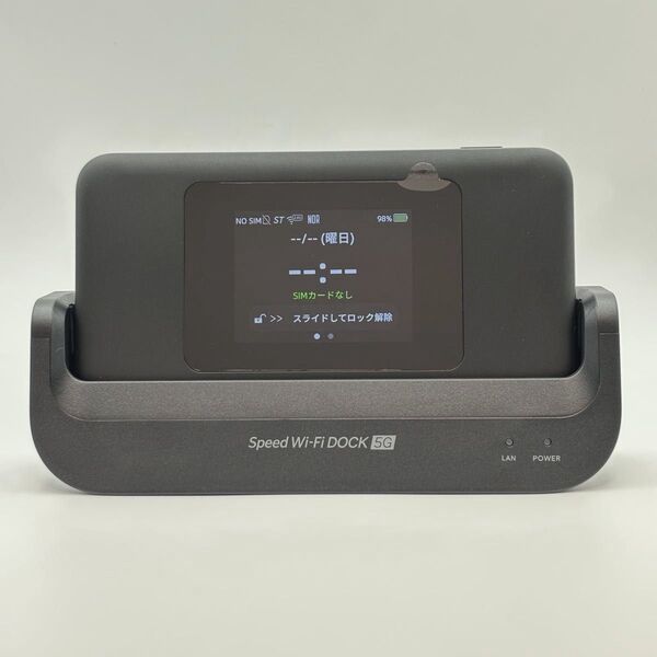 【新品未使用】Speed Wi-Fi DOCK 5G 01 SIMフリー 7187