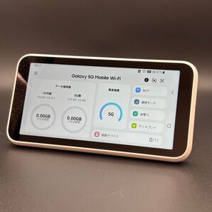 【珍しい美品】Galaxy 5G Mobile Wi-Fi SCR01 9009