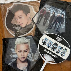 4点セット BIGBANG公式グッズ ジヨン うちわ G-DRAGON