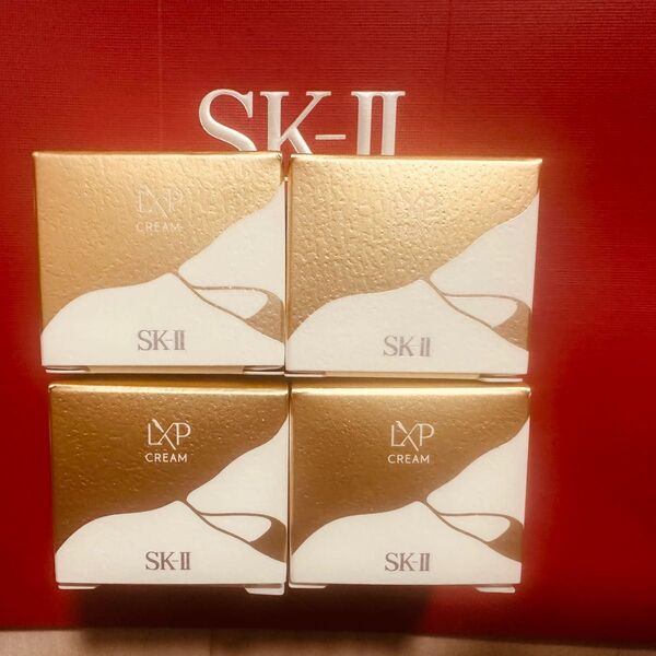 SKⅡ LXP 金継ぎシリーズ 超濃縮ピテラ配合クリーム(美容クリーム) 8g×4個