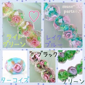 とんぼ玉 黄緑色 ボタンカットガラスビーズ ハンドメイドパーツ ピアス イヤリング ブレスレット 手芸 資材 トンボ玉 グリーン