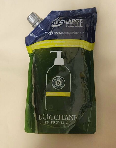 ファイブハーブス モイスチャライジングシャンプー(ヘアシャンプー)つめかえ用 レフィル 500ml◇ロクシタン