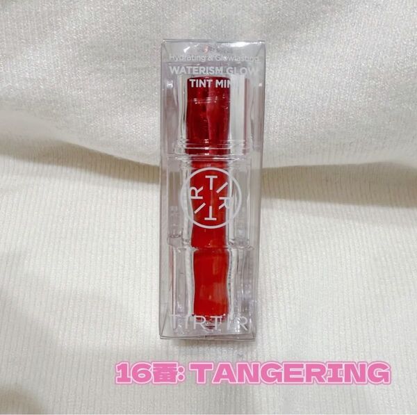 【16番 TANGERING】 TIRTIR ティルティル ウォータリズム グローミニティント リップ ティント
