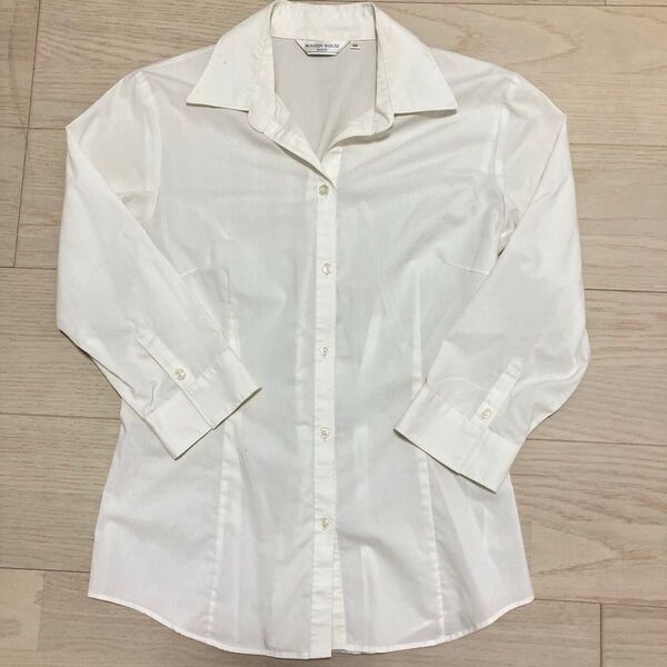 ミントンハウス カッターシャツ Yシャツ 七分丈 Mサイズ レディース