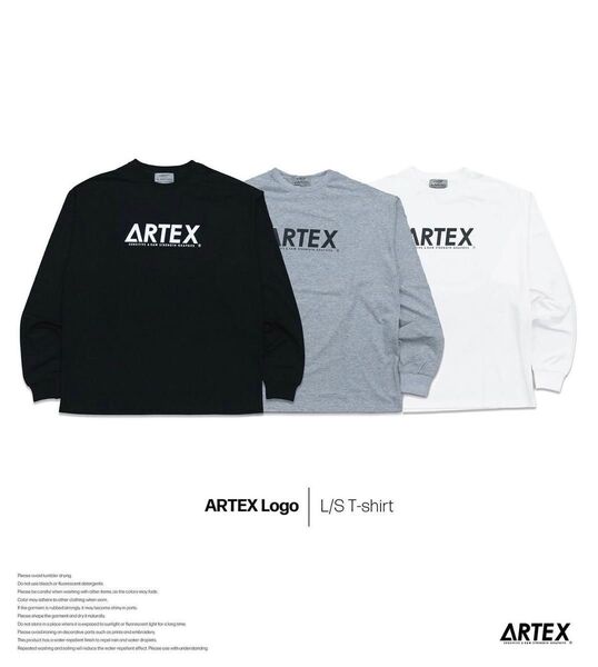 DRT ARTEX イベント限定 Tシャツ グレー XL タイニークラッシュ ロンT