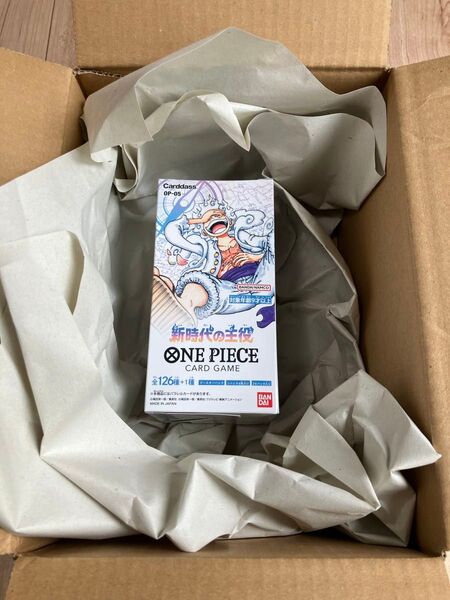 新品 未開封 新時代の主役 1BOX 初期テープ付き ワンピースカードゲーム