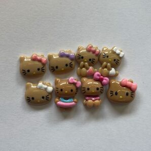 日焼けキティちゃんネイルパーツ おまけ付き☆