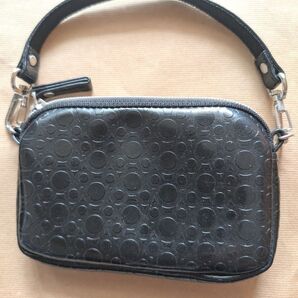 Francfranc ミニポーチ ミッキーアイコン柄 美品