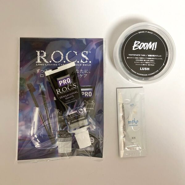 ホワイトニング 歯磨き粉 サンプル まとめ売り フッ素無配合 LUSH ブーム アパガード Mプラス ロックス 試供品 炭