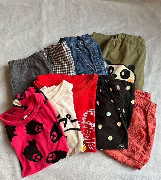 キッズ子供服 110センチまとめ売り トップス Tシャツボトムス UNIQLOレギンスパンツ