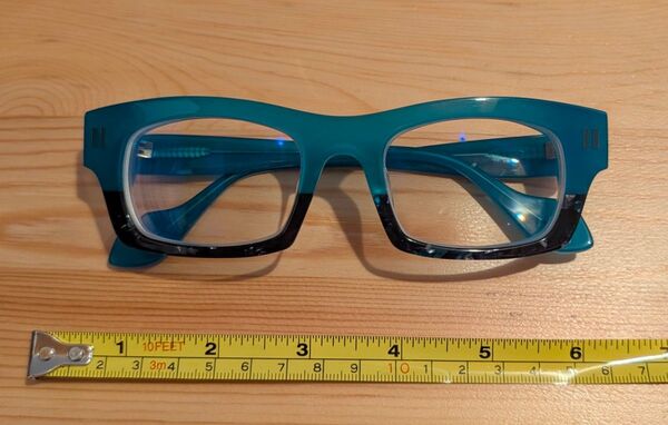 Theo eyewear soixante +six 6 テオ アイウェア ターコイズ 激レア配色 メガネ サングラス
