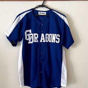 【レア品】中日ドラゴンズ レプリカユニフォーム ビジター ミズノ社製 落合監督時代 番号無し SS〜Sサイズ