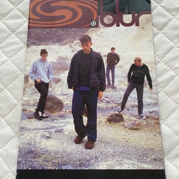blur ブラー ツアーパンフレット ポスター 1997(oasisオアシス好きにも)