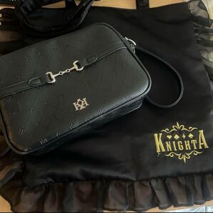 KnightAショルダーバッグ ブラック