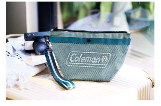 Coleman コールマン 着脱可能な持ち手付き外でも使える撥水便利ポーチ リンネル付録