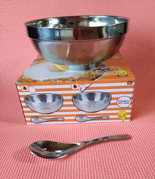 チキンラーメン ひよこちゃん ステンレスどんぶり