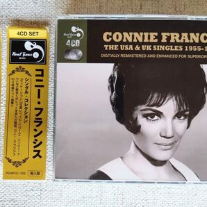 コニー・フランシス シングル・コレクション 4CD輸入盤