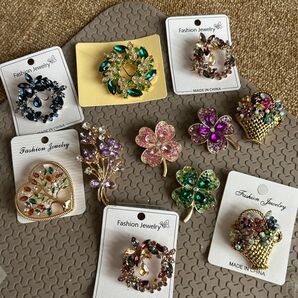ブローチ より取りFashion Jewelry2点以上で.1個400円です、お値下げしました、