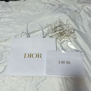 Dior ショッパー 紙袋 リボン セット