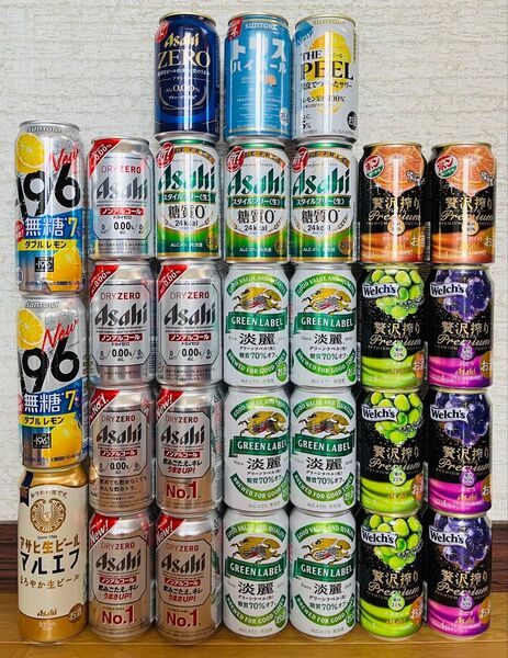 チューハイ 発泡酒 ノンアル 詰め合わせ アサヒ 麒麟 サントリー 計30本 セット