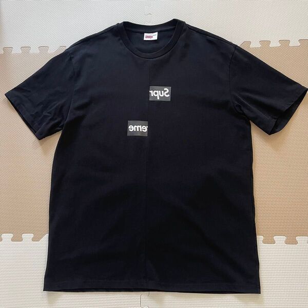 【美品・早い者勝ち】Supreme コムデギャルソン Split Box Logo Tee XL Yahooフリマで購入