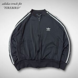 90s 00sオールドアディダスファイヤーバードトラックジャケットトレフォイルロゴ 刺繍ロゴ ATP