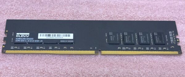 KLEVV KD4BGUA80-32N220D★PC4-25600/DDR4-3200 288Pin UDIMM 32GB