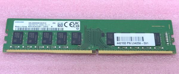 Samsung M391A2K43DB1-CWEQ★PC4-25600/DDR4-3200 DDR4 ECC UDIMM 16GB