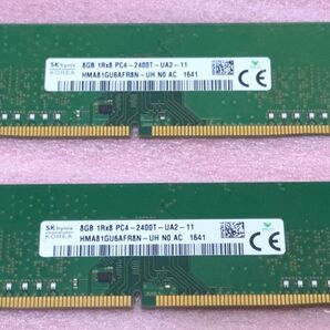 SK hynix HMA81GU6AFR8N-UH 2枚■PC4-19200/DDR4-2400 UDIMM 16GB@8GB