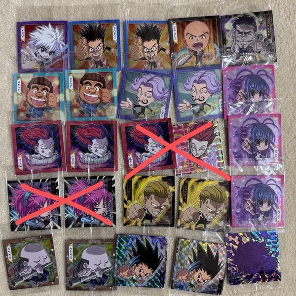 にふぉるめーしょん HUNTER×HUNTER シール×ウエハースvol.1