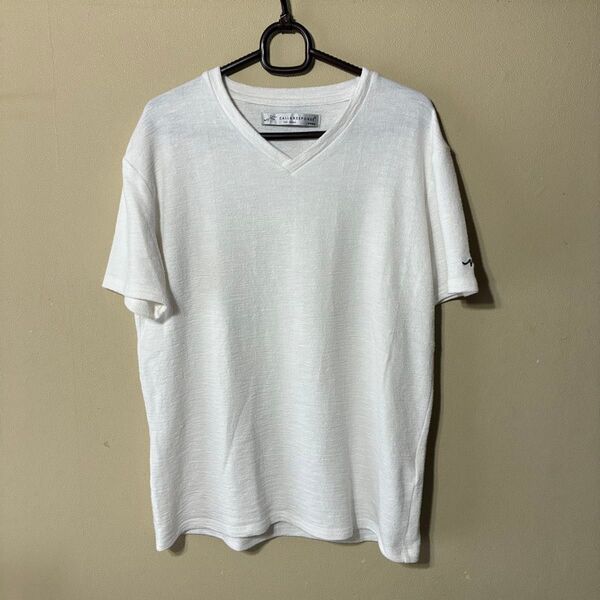 CALL&RESPONSE L コール レスポンス 半袖 メランジ Tシャツ Vネック 無地