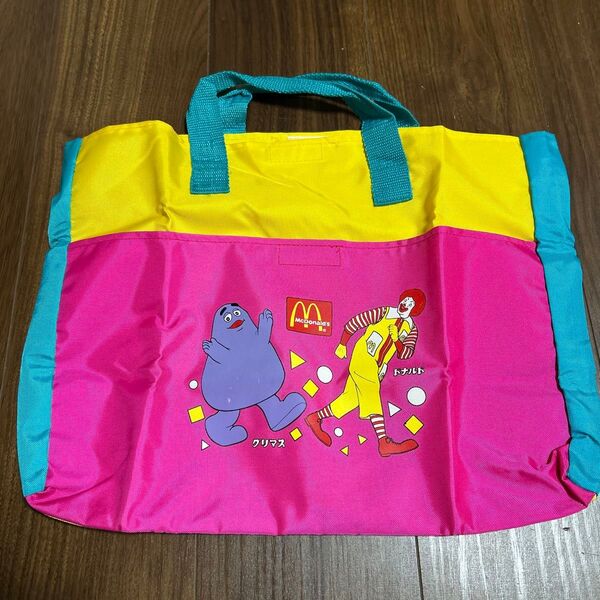マクドナルド ノベルティバッグ グリマス ドナルド トートバッグ 手提げ