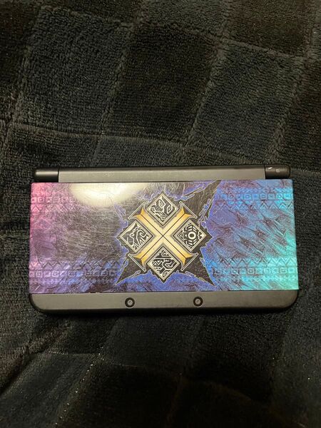 Newニンテンドー3DS 着せ替えプレートモンスターハンタークロス仕様 本体