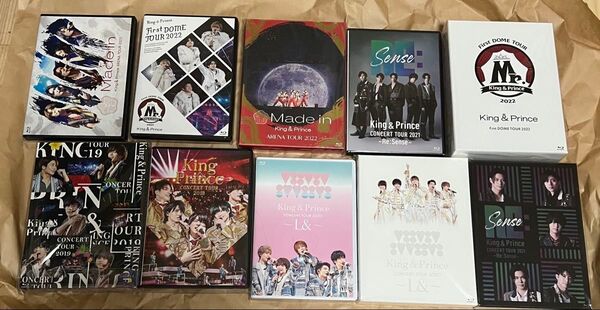 King & Prince ライブ Blu-ray 10点 まとめ売り
