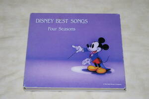 ●　DISNEY BEST SONGS　Four Seasons　●　ディズニー・ベスト・ソングス ／ フォー・シーズン　【 2枚組・CD 】