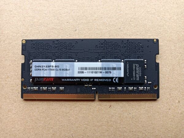 DDR4 ノートパソコン用メモリ8GB
