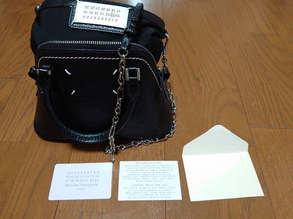 Madison Margiela メゾンマルジェラ 5AC マイクロショルダーバッグ ブラック