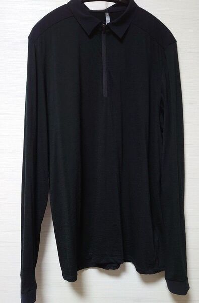 ARC'TERYX VEILANCE FRAME LS POLO SHIRT BLACK M