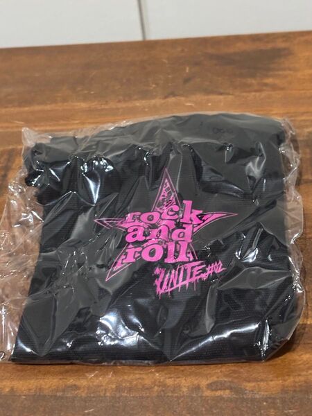 B'z Unite #02 ガチャ 巾着 黒