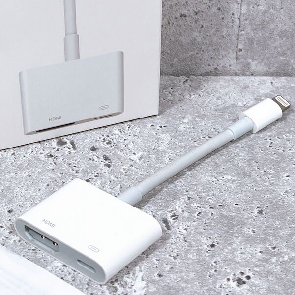 Apple Lightning digital AVアダプタ アップル テレビに映す ライトニング デジタル