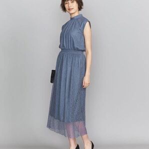 BEAUTY&YOUTH UNITED ARROWS レースノースリーブドレス