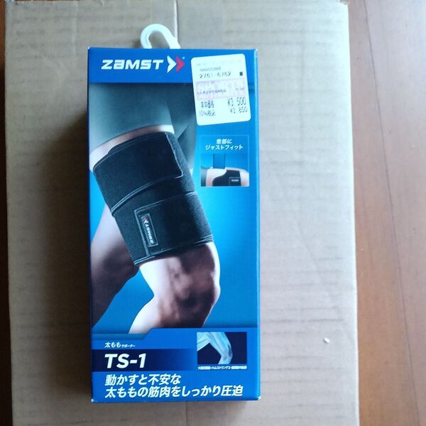 ZAMST TS-1 太ももサポーター ブラック Mサイズ 未使用