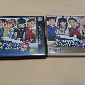 3DSソフト★ 逆転裁判5 逆転裁判6 2本セット