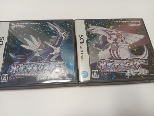 ニンテンドーDS ソフト★ ポケットモンスター パール ダイヤモンド 2本セット