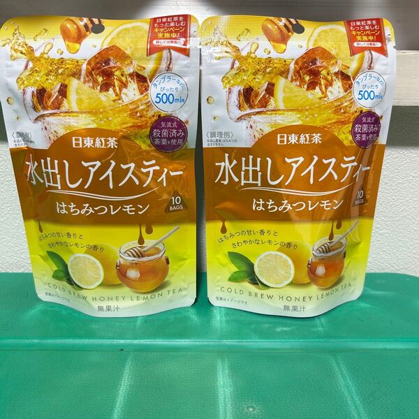 日東紅茶 水出しアイスティー はちみつレモン 2個セット