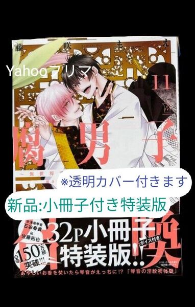 腐男子召喚 ~異世界で神獣にハメられました~ 11巻 小冊子付き特装版 藤咲もえ BL漫画 新刊 (未読品) ※最安価格出品!