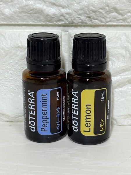 doTERRA ドテラ正規品ペパーミント&レモン 15mLエッセンシャルオイル