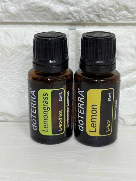 doTERRA ドテラ正規品 レモングラス&レモン 15mLエッセンシャルオイル